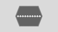 Hexagonal-double straps