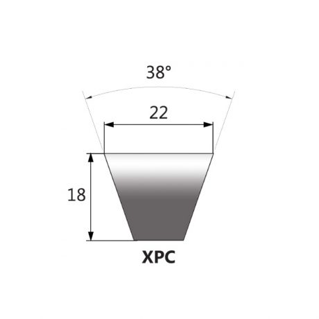 Kevlar internal V-belts