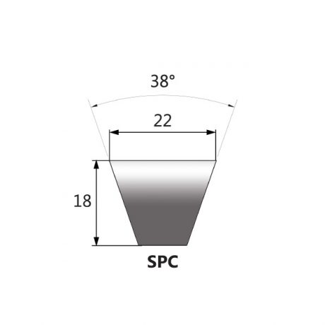 V-belts with a narrow cross section